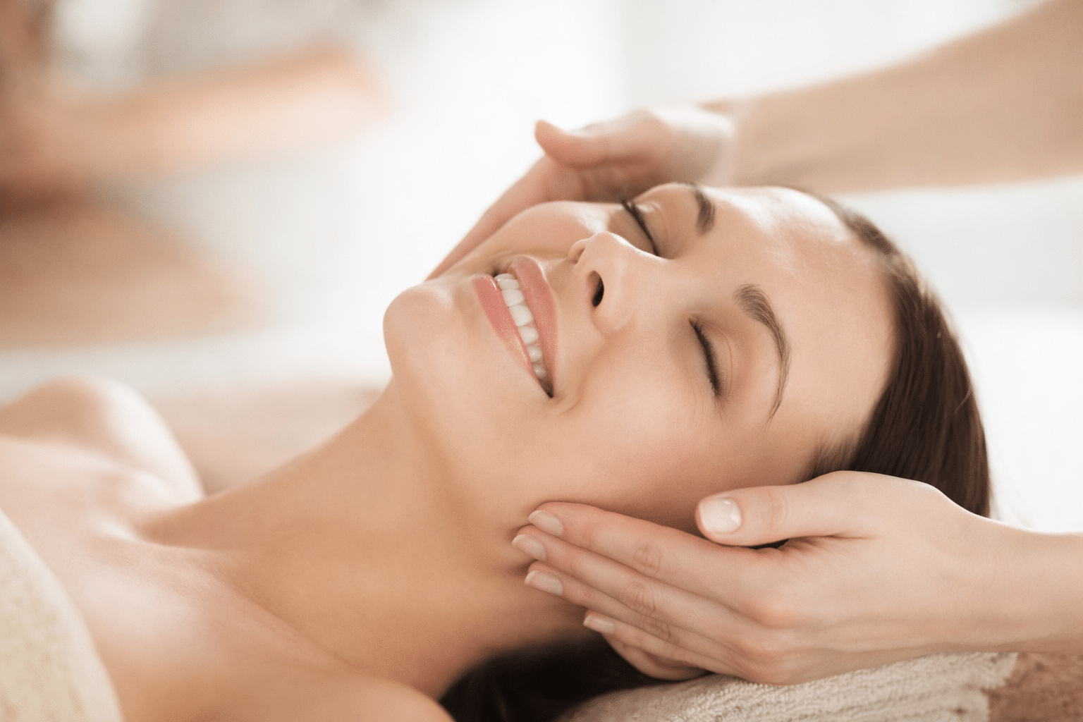 A woman getting a Cellenis Derma PRP treatment in Alpharetta